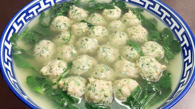 盛汤丸子的做法