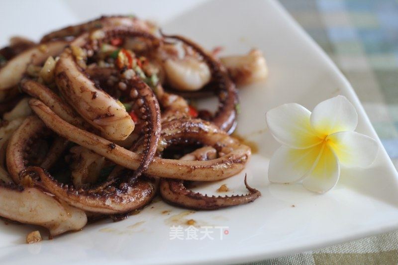 鲜烧鱿鱼，舌尖上的海洋美味