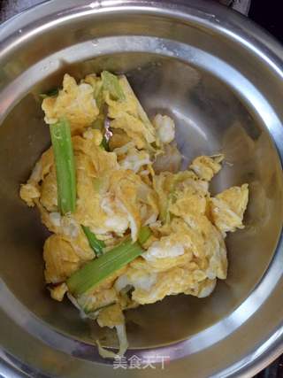 鱼香鸡蛋菜的做法