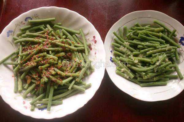 凉拌线豆角的做法