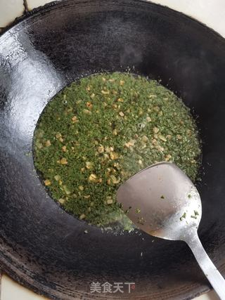 霍山蒿子粑粑做法