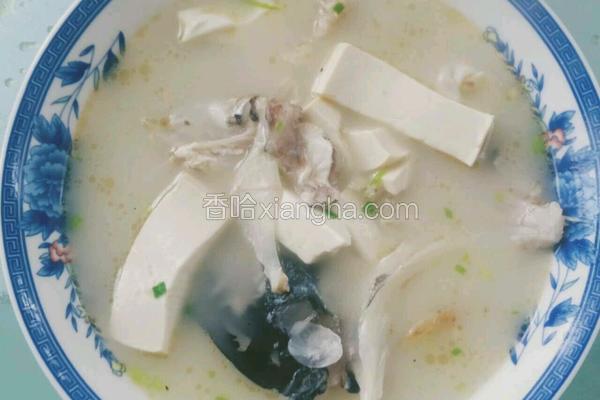 鲢鱼豆腐的做法
