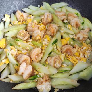 鱿鱼做法黄瓜鸡蛋减肥