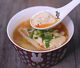 香菇番茄豆腐汤，鲜美营养的养生佳品
