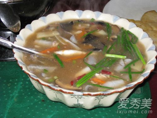 鲨鱼皮海参汤的做法