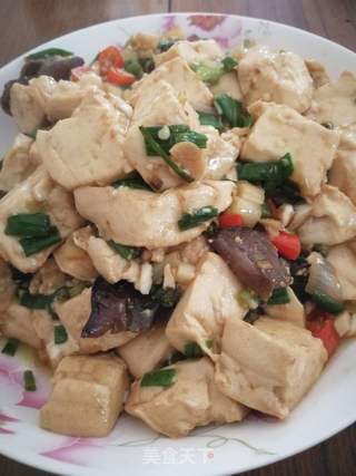 家常美味，小葱炒豆腐肉沫的制作详解