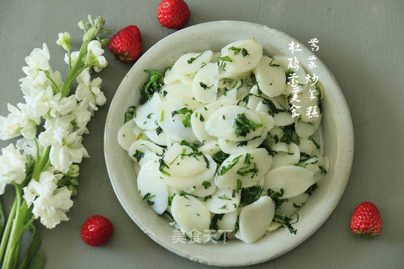 野菜炒干豆腐，春天的健康美食食谱