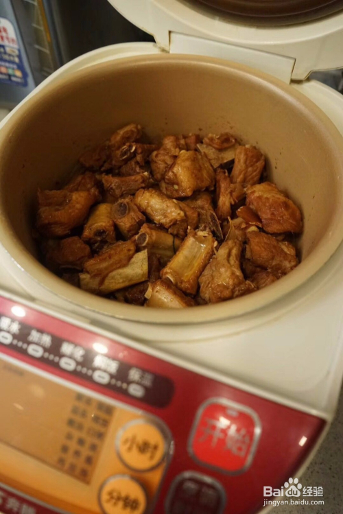 电饭煲懒人排骨的做法