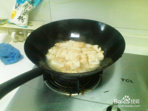 烧烤用的油煎豆腐的做法