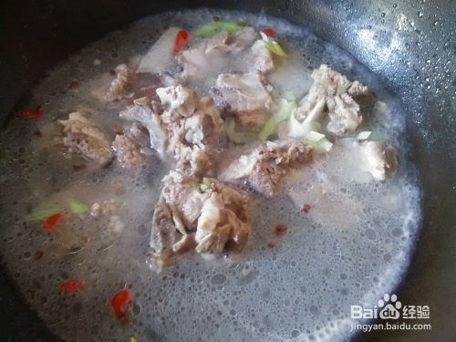 排骨炖鱼翅的家常做法