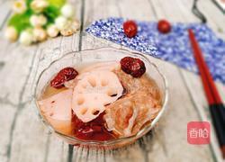 红莲藕排骨汤的最佳做法