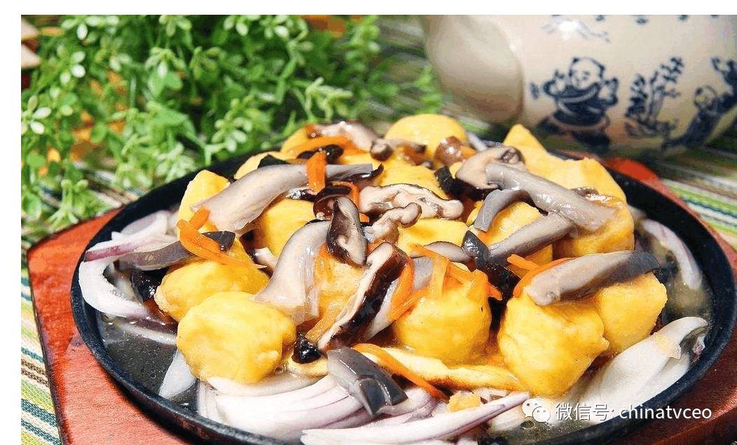 清淡豆腐香菇，养胃美食的制作与功效解析