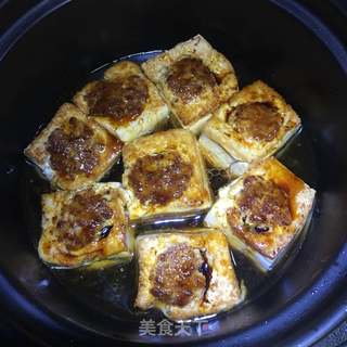迷你酿豆腐，家常美食的小巧之作，营养美味一应俱全