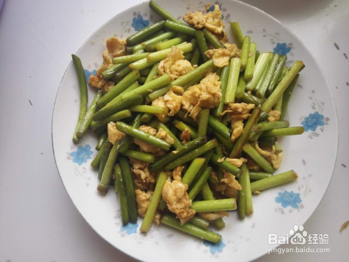 蒸蒜苔鸡蛋的做法大全