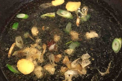铁锅炖鸡和鱼的做法