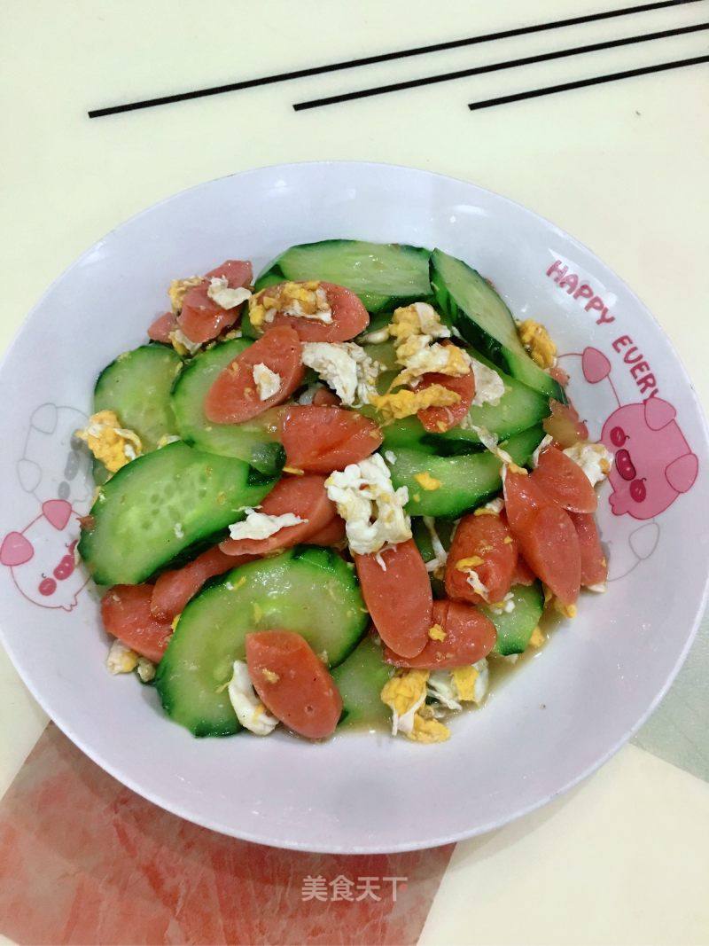 鸡蛋炒青瓜餐厅做法