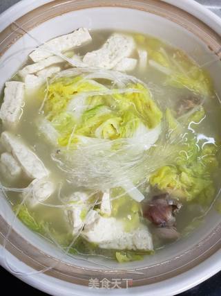 白菜粉丝土豆汤的做法