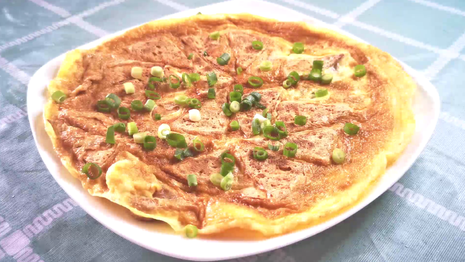 豆腐香煎鸡蛋，家常美食的别样风味