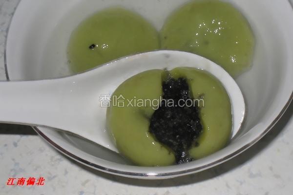菠菜鸡蛋汤圆做法