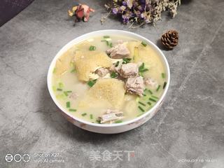 咸肉肉皮汤的做法
