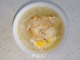 鸡蛋雪白汤做法视频