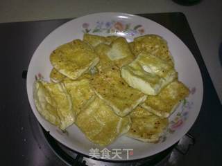 羊盘肠红白豆腐的做法