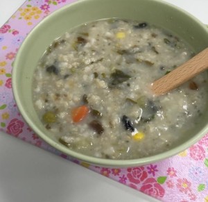 鸡蛋燕麦蔬菜粥做法
