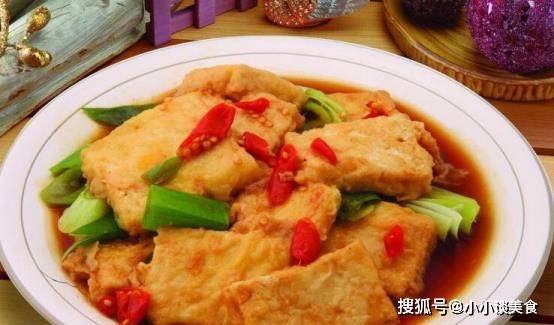素焖水豆腐，家常美味，健康养生之道