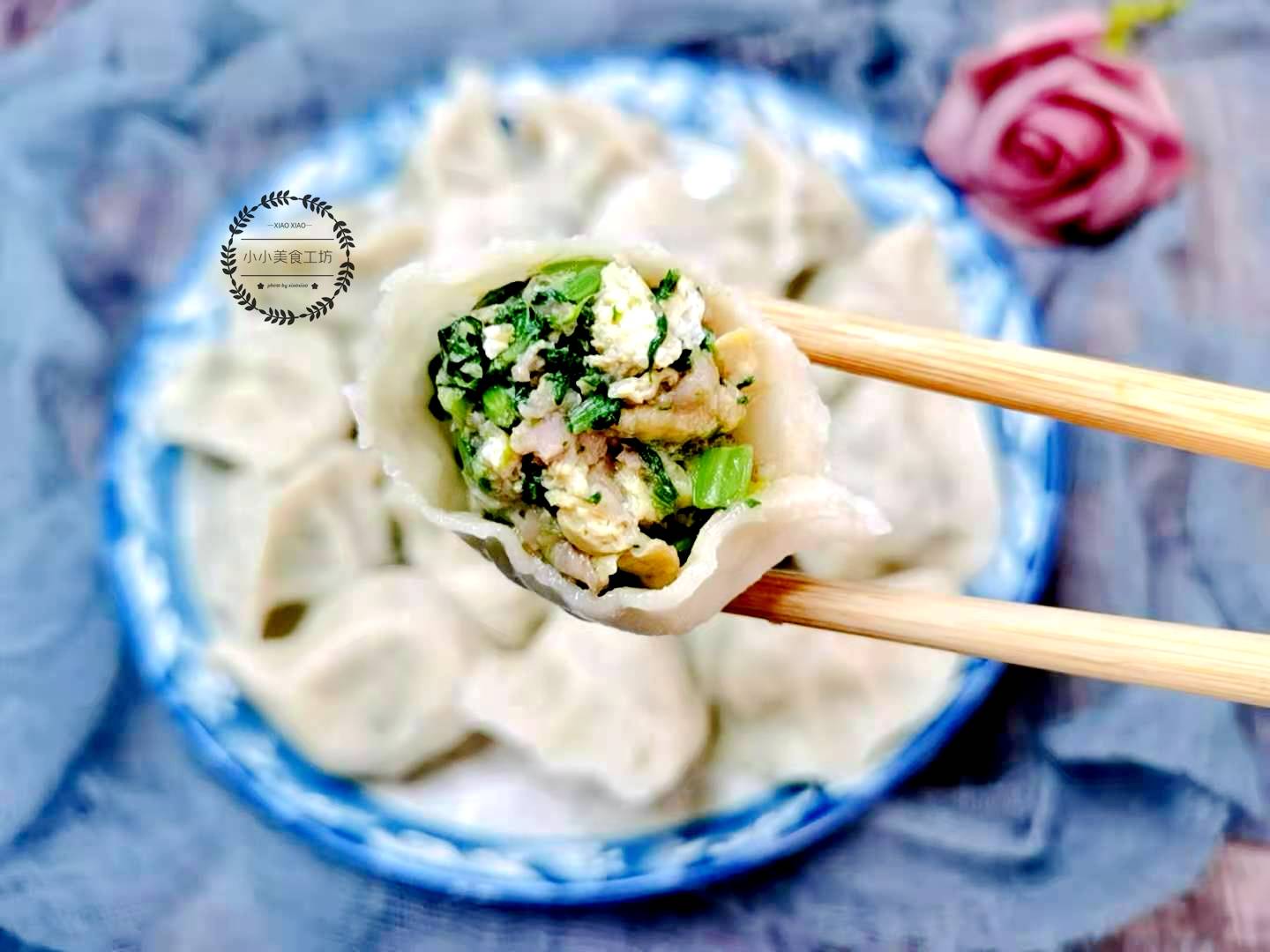 牛奶鸡蛋饺子的做法