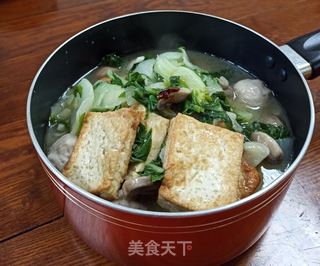 洋污烩豆腐，家常美食的别样风味