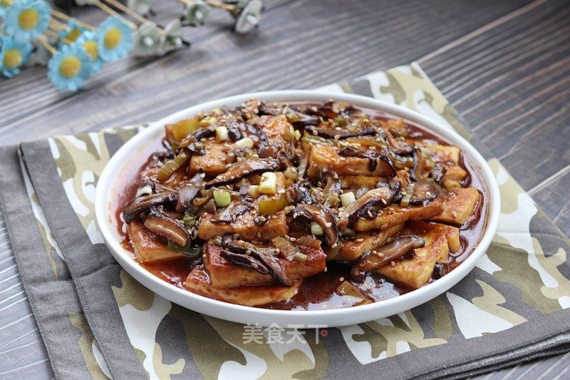 家常海鲜烧豆腐，鲜美口感，营养满分