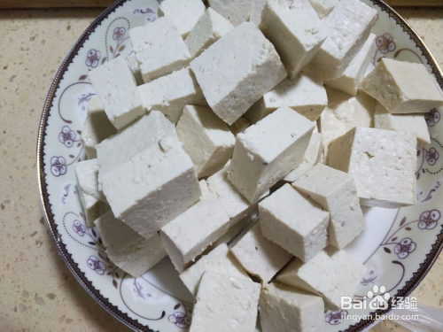 炖豆腐沾辣椒的做法