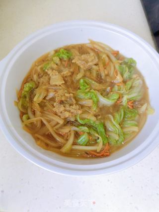 家常美食，肉丸粉条豆腐，温暖你的心和胃
