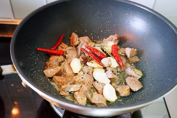 羊肉炒豆腐油菜，冬日里的滋补佳肴