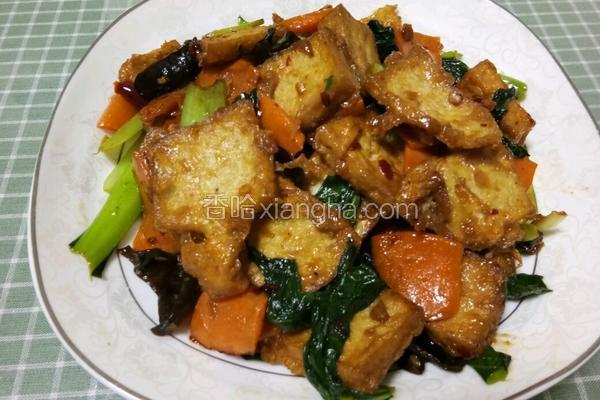 红烧豆腐的素炒豆腐做法