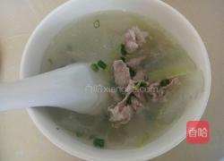 白色肉片汤的做法