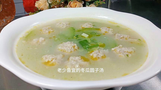 鸡胸丸子汤的家常做法