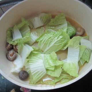 肘子汤炖白菜的做法