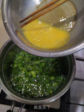 葱花面糊汤的做法