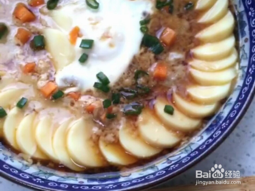 豆腐猪肉蒸鸡蛋做法