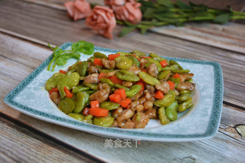 胡豆炒豆腐，家常美味，营养满分的小炒指南