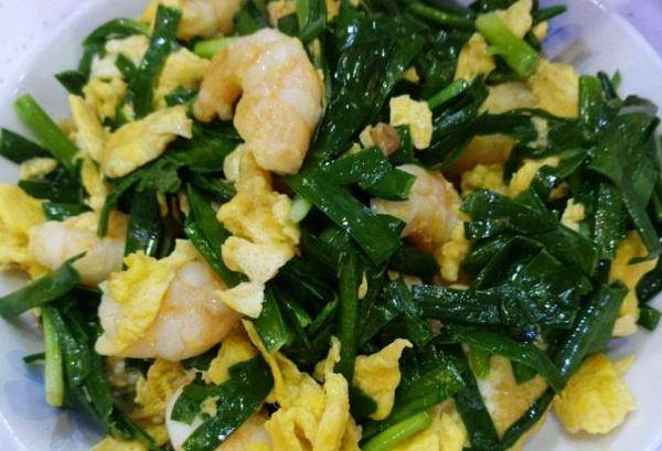 虾仁韭菜鸡蛋做法大全