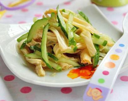 豆腐冬瓜炒腐竹，清爽美味，营养满分的一餐佳肴