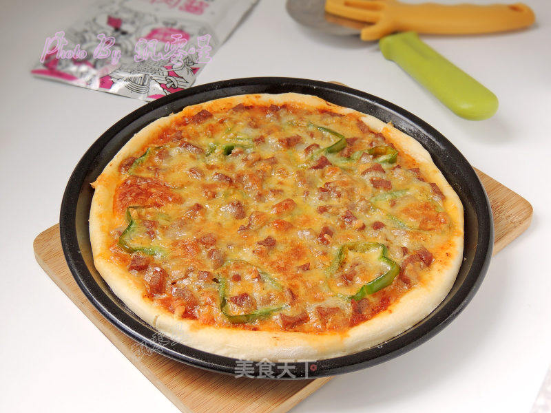 牛肉豆腐披萨，融合中西美食的创意佳肴