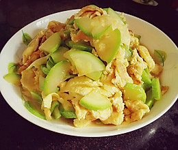 茭瓜肉沫鸡蛋做法视频