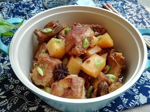 土豆焖排骨粒的做法窍门