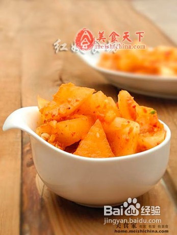 脆木瓜丁，夏日爽口美食，营养又开胃的制作指南