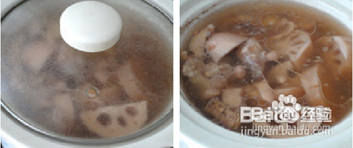 花生猪脚莲藕汤，滋补养颜的养生佳品