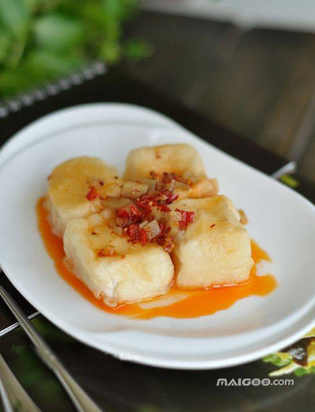清蒸美味，素蒸内酯豆腐的健康与简便做法