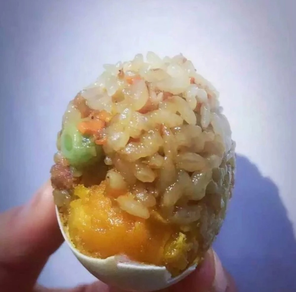 鸭蛋糯米饭做法大全集